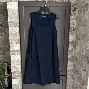 J. McLaughlin Navy Blue Sleeveless Dress